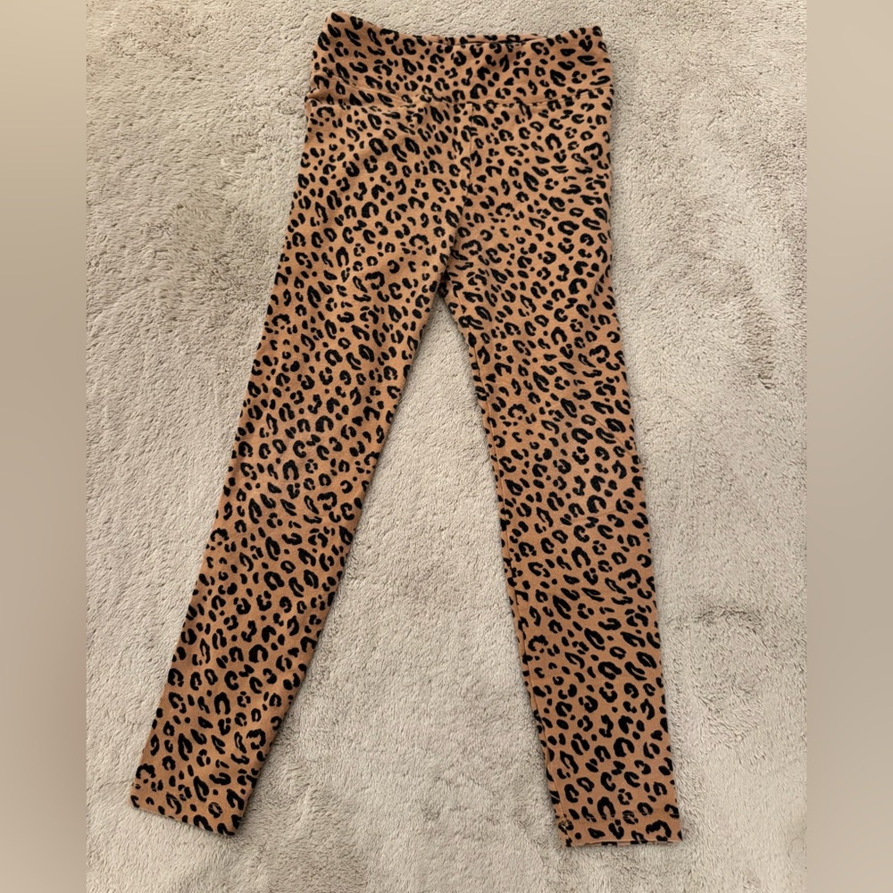 Art Class Girls Leopard Print Leggings size small